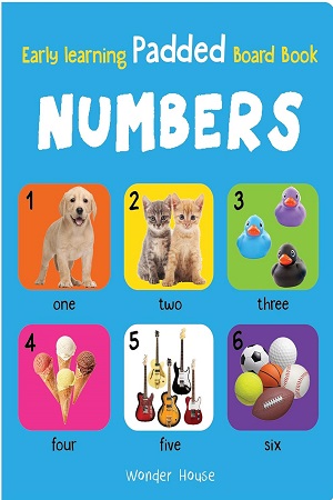 Early Learning Padded Book of Numbers