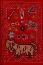 Red Bagh Nakshi Notebook - 480