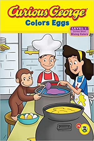 [9780547315850] Curious George Colors Eggs