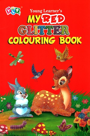 [9789381347874] My Red Glitter Colouring Book