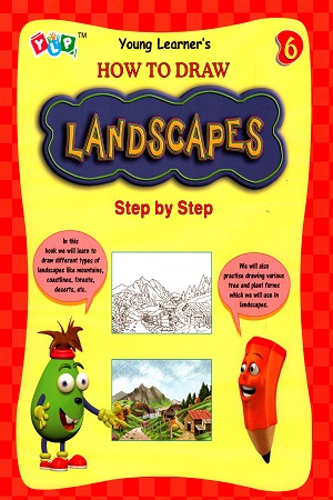 [9789386003164] How To Draw Landscapes - Step by step (Book 6)