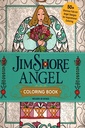 Jim Shore Angel Coloring Book (50+ Glorious Folk Art Angel Designs for Inspirational Coloring) Including 3D Details