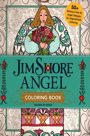 [9781440247347] Jim Shore Angel Coloring Book (50+ Glorious Folk Art Angel Designs for Inspirational Coloring) Including 3D Details