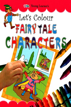 [9789380025179] Let's Colour Fairy Tale Characters