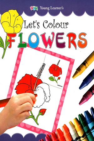[9789380025148] Let's Colour Flowers