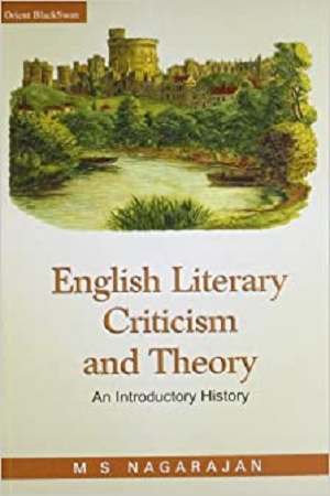 [9788125030089] English Literary Criticism and Theory