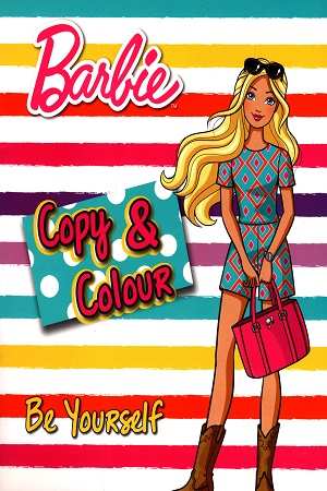 [9781474894524] Barbie : Copy And Colour (Be Yourself)