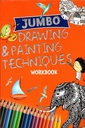 Jumbo Drawing & Painting Techniques Workbook