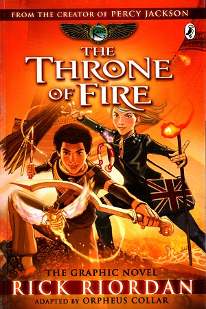 [9780141366586] The Throne of Fire: The Graphic Novel