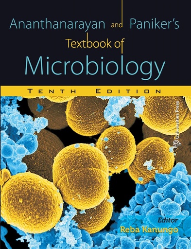 [9789386235251] Ananthanarayan and Paniker's Textbook of Microbiology Tenth edition with booklet