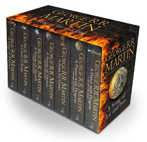 [9780007477159] A Song of Ice and Fire - A Game of Thrones: The Complete Boxset of 7 Books