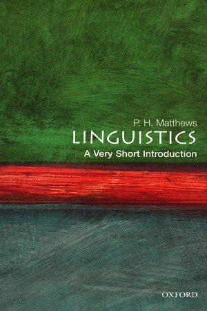 [9780192801487] A Very Short Introduction : Linguistics