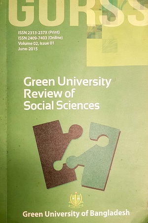 [843212481] Green University Review of Social Sciences