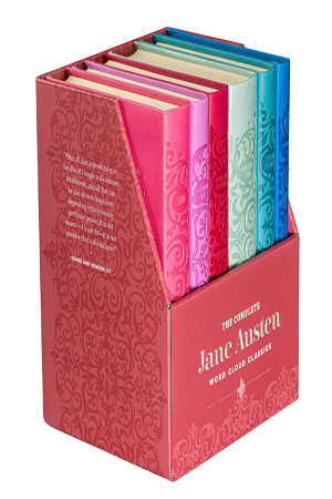 [9781645170006] Jane Austen Boxed Set (Word Cloud Classics)