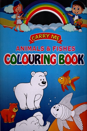 [5825100000003] Carry Me Animal & Fishes Colouring Book