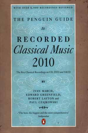 [9780141041629] The Penguin Guide to Recorded Classical Music 2010