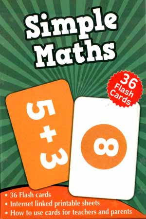 [9788131961803] Simple Maths - Flash Cards