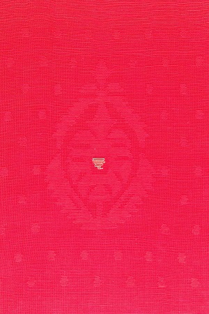 [6095300000007] Red Charpata Jamdani Notebook - 680