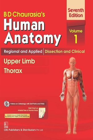 [9789385915468] BD Chaurasia's Human Anatomy  VOL 1-4