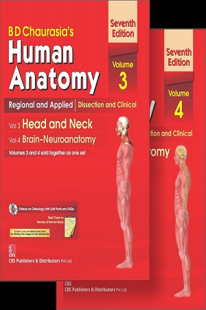 [9789385915482] BD Chaurasia's Human Anatomy (VOL 3-4)