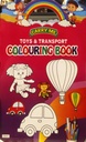 Carry Me Toys & Transport Colouring Book CM-08