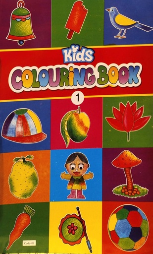 [7229400000004] Kids Colouring Book - 1