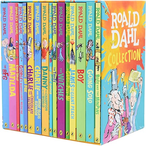 [9780241377291] Roald Dahl 16 Collection Box Set