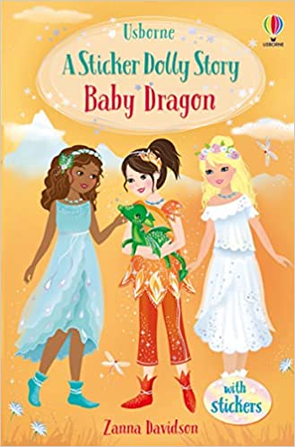 [9781474974738] Sticker Dollies : Baby Dragon