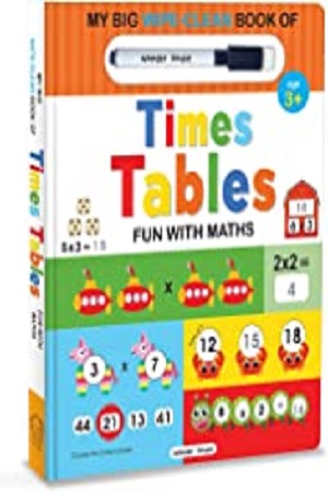 [9789354401442] My Big Wipe-Clean Book Of Times Tables Fun With Maths