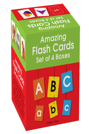 [9789388810739] Amazing Flash Cards Set Of 4 Boxes