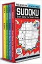 Sudoku Brain Game For Smart Minds (Box Set of 4 Bookd)