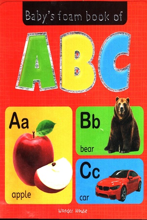 [9789389178807] Baby's Foam Book of ABC