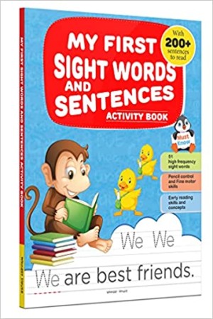[9789354402951] My First Sight Words And Sentences: Activity Book For Children