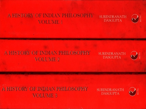 [9789353041113] A History of Indian Philosophy (3 Volume Set)