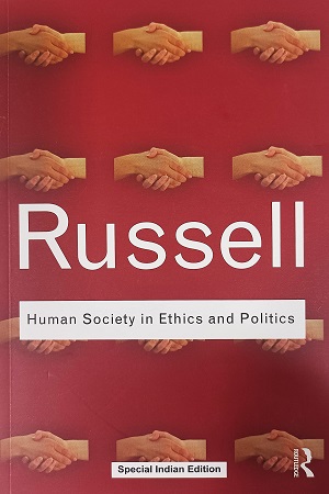 [9781032449593] Human Society in Ethics and Politics