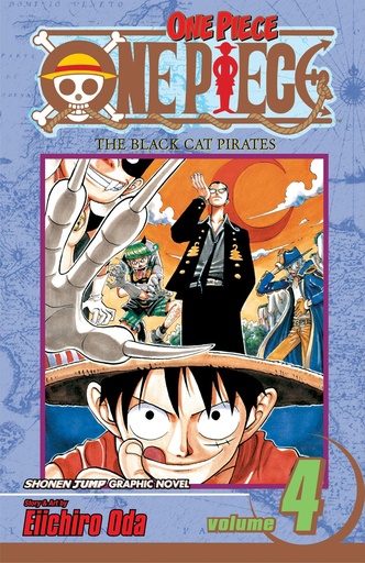 [9781591163374] One Piece Vol. 4: The Black Cat Pirates