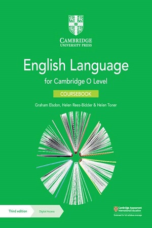 [9781009150101] English Language for Cambridge O Level Coursebook