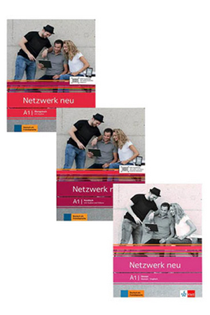 [9789390474318] Netzwerk Neu A1 Textbook + Workbook + Glossar Audio Downloadable (Set Of 3 Books )