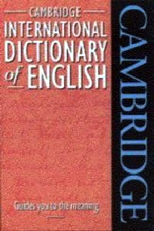 [9780521482363] Cambridge International Dictionary of English