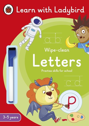 [9780241515600] Letters : A Learn with Ladybird Wipe-Cle
