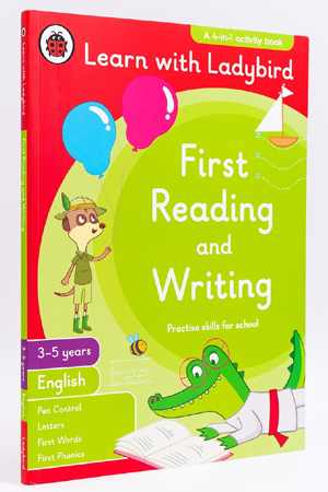[9780241679708] Learn With Ladybird - First Reading and Writing (Practise skills for school)
