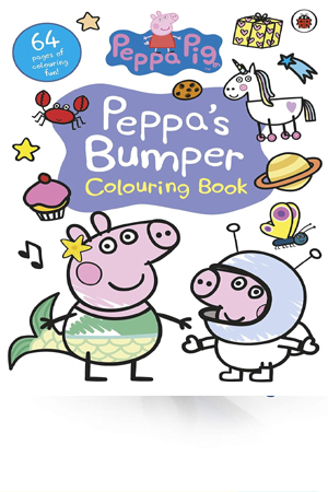 [9780241508626] Peppa Pig: Peppa’s Bumper Colouring Book: Official Colouring Book