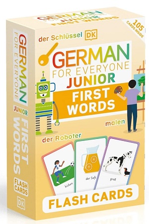 [9780241601419] German for Everyone Junior First Words Flash Cards