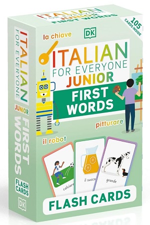 [9780241601426] Italian for Everyone Junior First Words Flash Cards