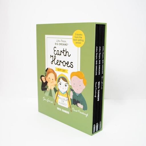 [9780711261389] Little People, BIG DREAMS: Earth Heroes: 3 books