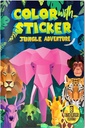 Color with Sticker - Jungle Adventure